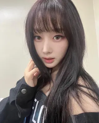 カラー ワンホンパーマ/ 菜月のヘアスタイル