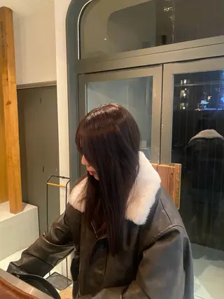 ロング カラー soi所属・長嶋 まりののヘアスタイル