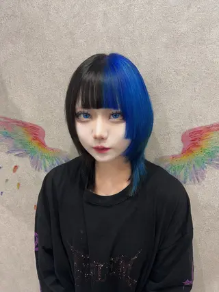 ミディアム 韓国ヘアー🦄ྀི オタク美容師🌈山本のヘアスタイル