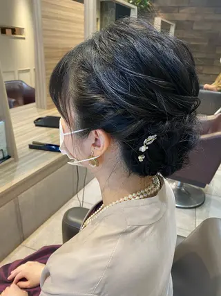 ヘアアレンジ 川越 輝梨奈のヘアスタイル