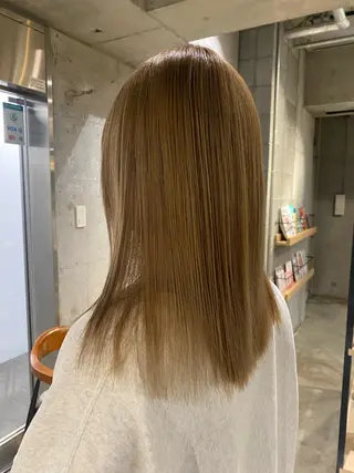 セミロング 海外風レイヤー🥥 NANAのヘアスタイル