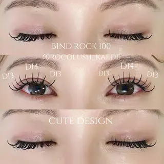 マツエク・マツパ ROCO LUSH 恵比寿西口店🫧🎀のマツエク・マツパデザイン