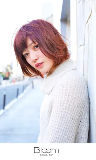 ミディアム Bloom beauty bar所属・小西 弘之［セミナー講師］のヘアスタイル