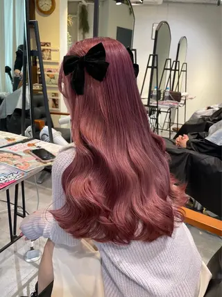 ロング カラー ‎Lby home 🪽mikuのヘアスタイル