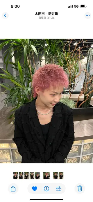 メンズ ink yukariの眉毛・アイブロウイメージ