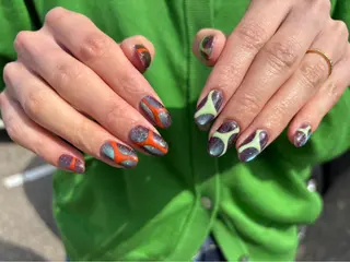 ネイル 前田 萌のネイルデザイン