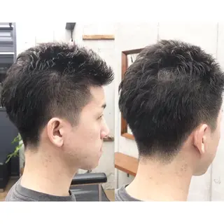 ショート メンズ ✂︎ウルフ・ショート ✂︎MIKUNIのヘアスタイル