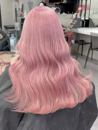 ロング カラー 🫧ミルクティー ブリーチRIKU🫧のヘアスタイル