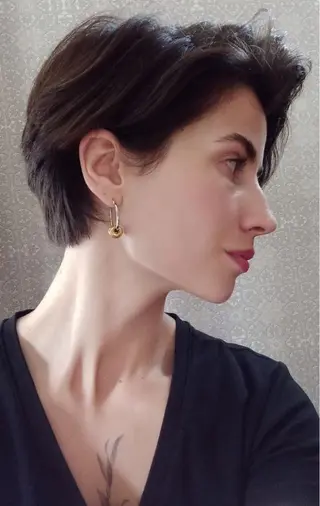 ショート 吉田一輝 外国人パーマのヘアスタイル