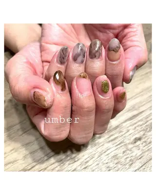 ネイル umber 三茶1分のネイルデザイン