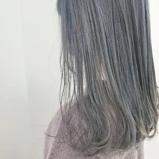 カラー セミロング レイヤーカット/ ウルフカット/大橋 のヘアスタイル