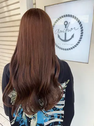 ロング カラー 阿部 翔一郎/暖色系カラーのヘアスタイル