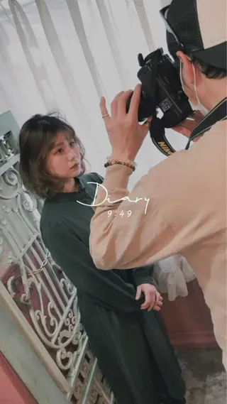 カラー パーマ ヘアアレンジ メンズ 表参道Lise おおいしおりのヘアスタイル