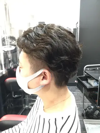 パーマ メンズ Annon プライベートサロンのヘアスタイル