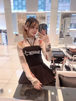 ロング カラー Ash 銀座店所属・銀座/カラー 🎀momo🎀のヘアスタイル