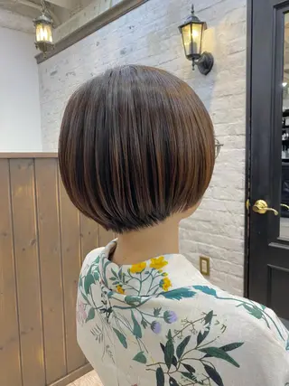 ショート 林 美佑のヘアスタイル