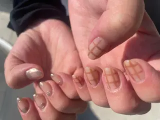 ミディアム Kuroki Yurikaのネイルデザイン