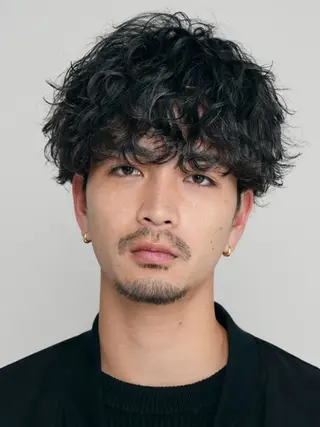 ショート パーマ メンズ fifth名駅所属・メンズパーマ 名古屋/水谷颯のヘアスタイル