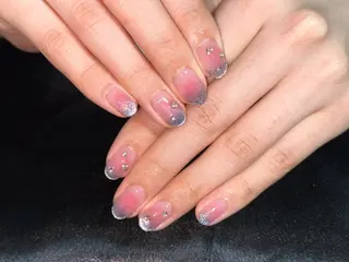 ネイル Nail_ SkyBlue_Jのネイルデザイン