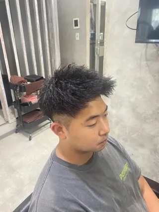 ショート パーマ メンズ 🐉『メンズ美容師』 吉田龍星🐉のヘアスタイル