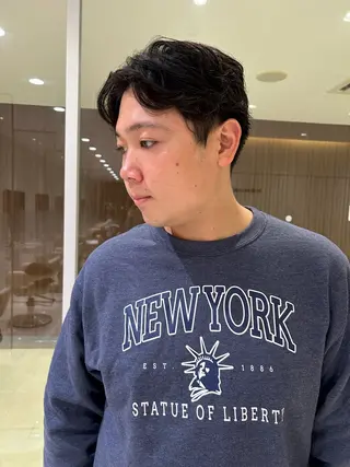 メンズ メンズカット/パ ーマ/スズキショウタのヘアスタイル