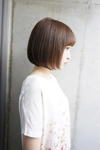 ミディアム 山下夕月 ショート🫧ボブのヘアスタイル