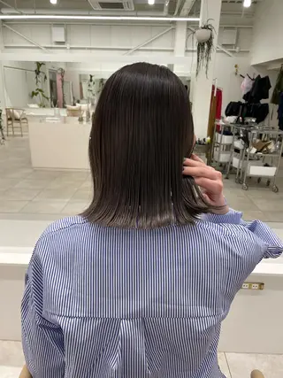 ミディアム nuian所属・平井 深優のヘアスタイル