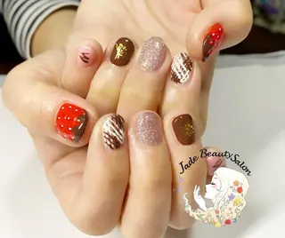 ショート ネイル JadeBeauty Salonのネイルデザイン