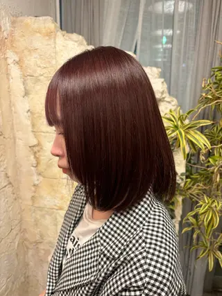 ミディアム カラー 🤍🌫️諸里 ひよ🌫️🤍のヘアスタイル