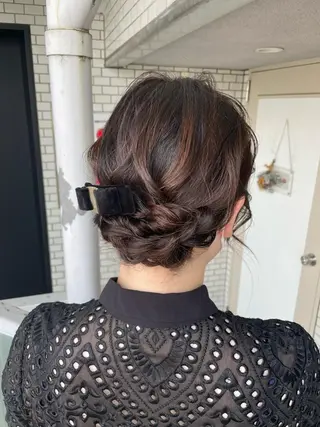 ヘアアレンジ 参列・イベントヘア♡ ゆいなのヘアスタイル