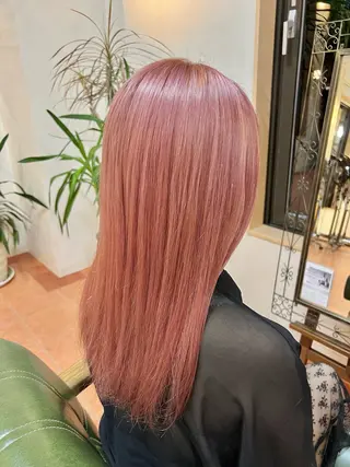 ロング カラー 石井 佑樹のヘアスタイル