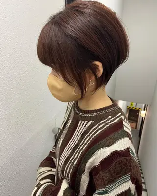 ショート 💗レイヤーショート ボブ艶髪/竜也💗のヘアスタイル