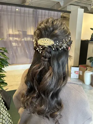 ヘアアレンジ 園田 朱理のヘアスタイル