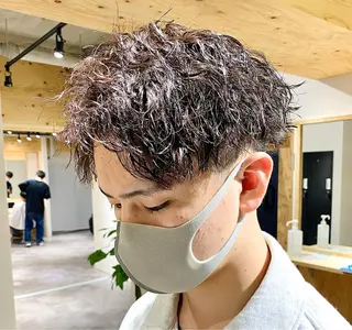 パーマ メンズ QOL 立川所属・トレンドパーマ‼️ NAOKI💥のヘアスタイル