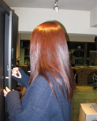 ロング 今井 香奈恵のヘアスタイル