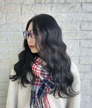 ロング カラー レイヤーカット/ボブ 🪐花木 香菜のヘアスタイル