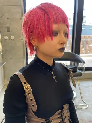 ショート カラー 薬院浄水通/ショート /ボブ/rukaのヘアスタイル