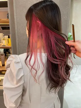 カラー ボブ/レイヤー/髪質 改善/《れん》のヘアスタイル