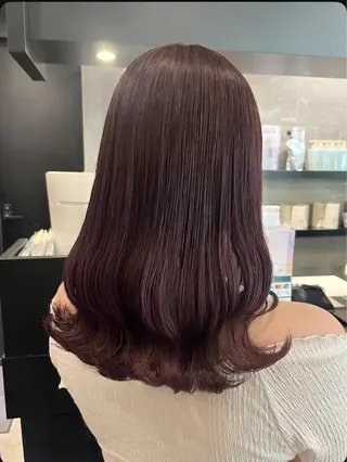 ミディアム ダブルカラー🫐 /まゆ🎀のヘアスタイル