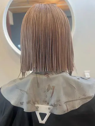 ショート カラー トレンドと似合わせ/ マンツーマン/西上楓のヘアスタイル