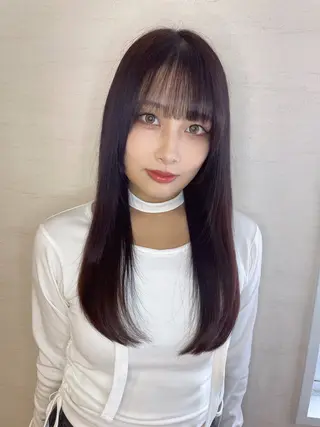 ロング パーマ 個室サロンLOUIMADNA栄店所属・髪質改善美容師 個室サロン白金厚哉のヘアスタイル