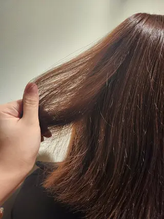 ミディアム カラー Hazumi Ayanoのヘアスタイル