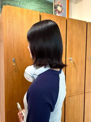 ミディアム カラー ENIEN MAKE’S 立川所属・ミカ💫/パーマ/ ニュアンスパーマのヘアスタイル