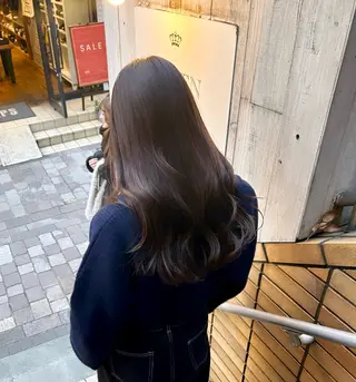 ロング カラー LOREN    jiyugaoka所属・山本美月♥️艶カラー 🐻暖色カラーのヘアスタイル