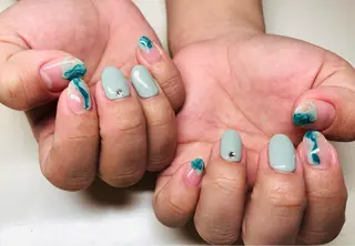 ネイル いちじゅう あおいのネイルデザイン