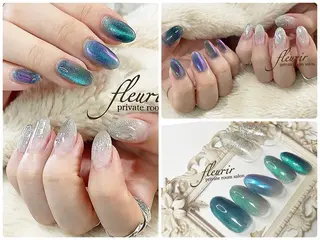 ネイル フルリール 【プライベートサロンのネイルデザイン