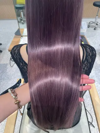 ロング カラー cut/eye 💖aika💖のヘアスタイル