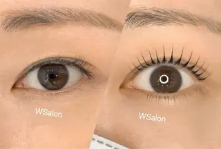 パーマ W Salon アイラッシュのマツエク・マツパデザイン