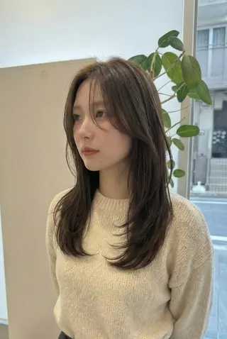 ロング カラー tre.甲子園口店 M A R Iのヘアスタイル