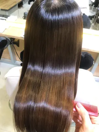 ロング 青木 ありさのヘアスタイル
